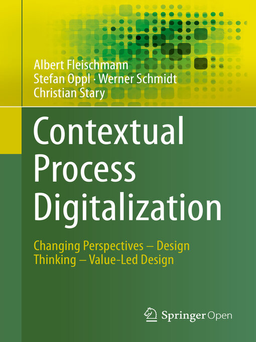 Title details for Contextual Process Digitalization by Albert Fleischmann - Available